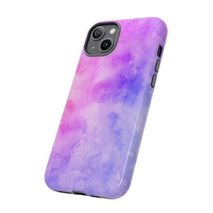 Purple & Blue Watercolour Phone Case