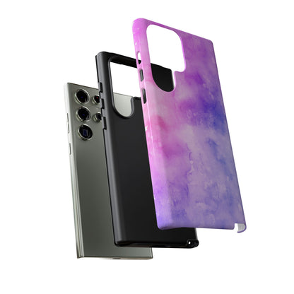 Purple & Blue Watercolour Phone Case