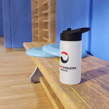 Custom Podiatry Services Branded Stainless Steel Water Bottle