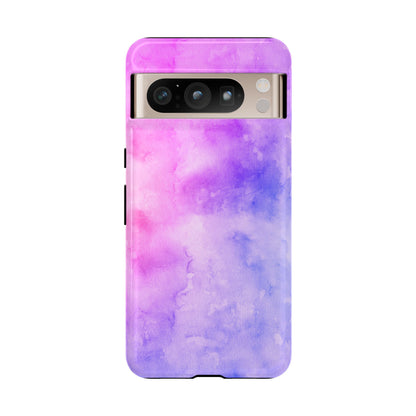 Purple & Blue Watercolour Phone Case