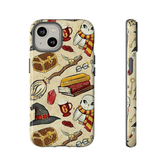 HP Gryffindor Cream Phone Case