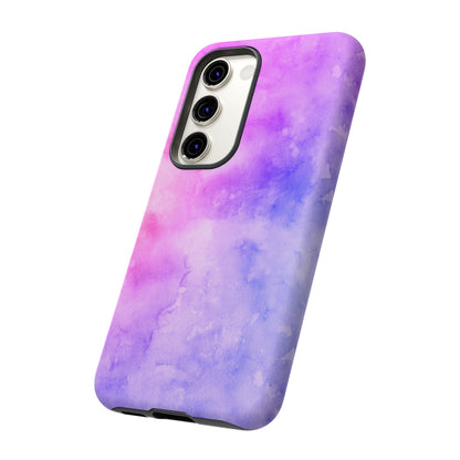 Purple & Blue Watercolour Phone Case