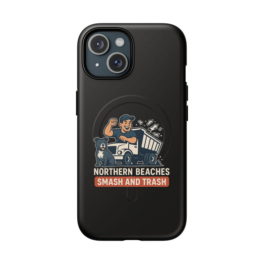 Northern Beaches Smash and Trash Branded Magsafe Phone Case