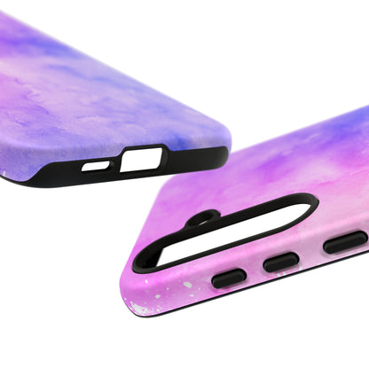 Purple & Blue Watercolour Phone Case