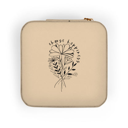 Floral Jewellery Travel Case