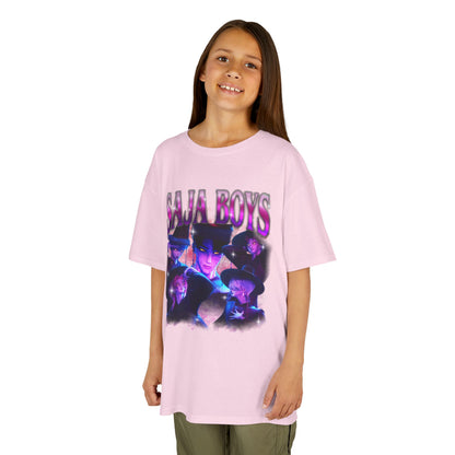 "SAJA BOYS" K-Pop Inspired Graphic Shirt