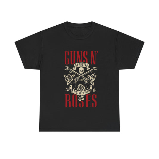 Unisex Rock Design T-Shirt