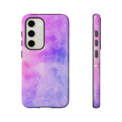 Purple & Blue Watercolour Phone Case