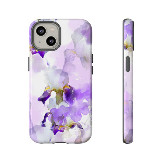 Purple Floral Phone Case