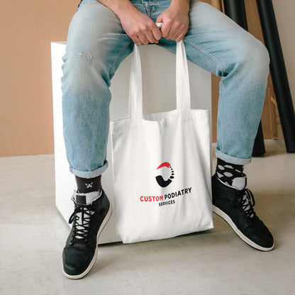 Custom Podiatry Services Branded Cotton Tote Bag