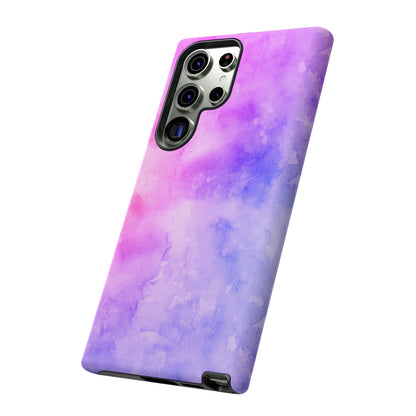 Purple & Blue Watercolour Phone Case