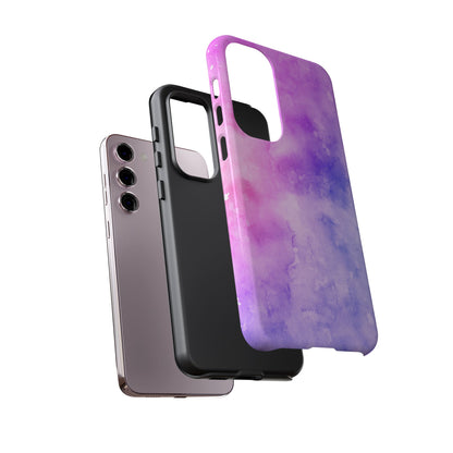 Purple & Blue Watercolour Phone Case