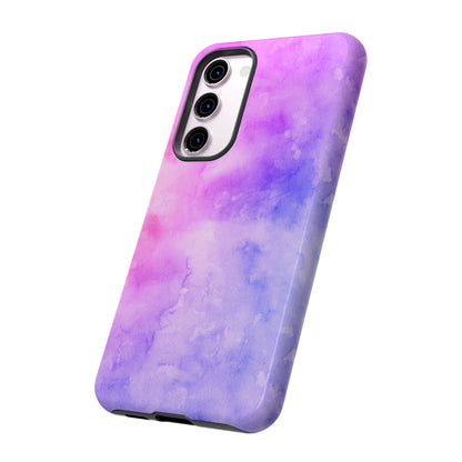 Purple & Blue Watercolour Phone Case