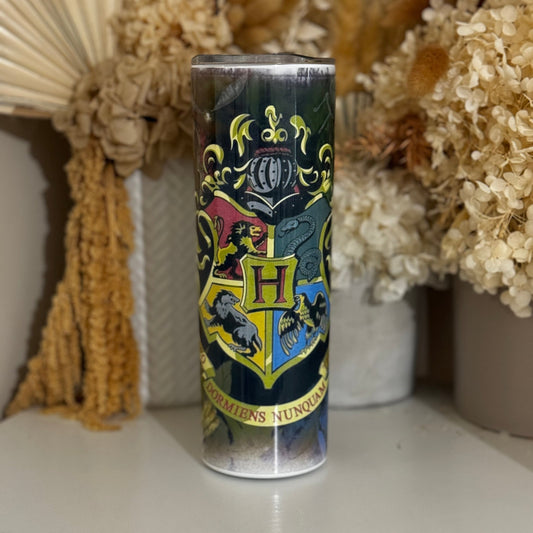 Harry Potter House Crest Stainless Steel Tumbler