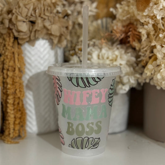 Wifey, Mama, Boss Cold Cup Small