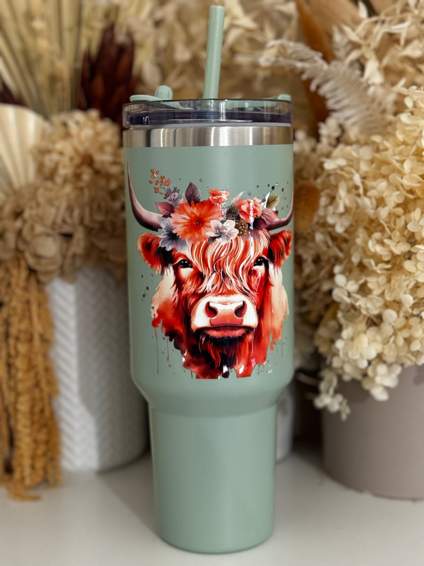 Highland Cow Stanley Tumbler