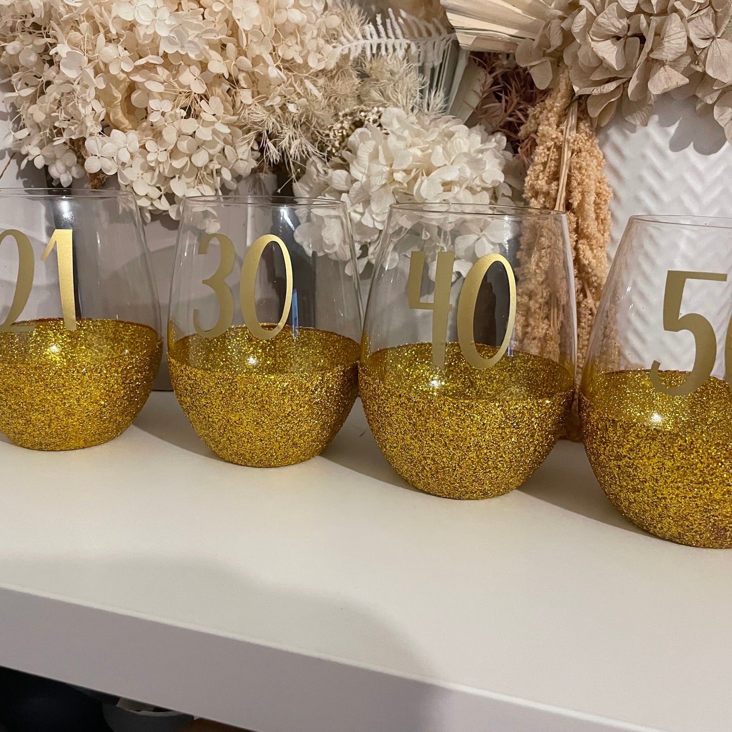 Milestone Wine Glasses