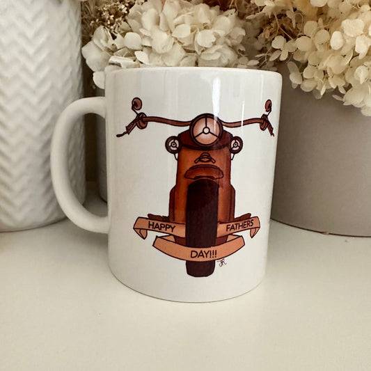 Father's Day: Motorbike Coffee Cup
