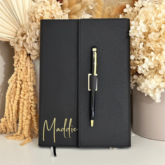 Personalised A5 Notebook with Pen