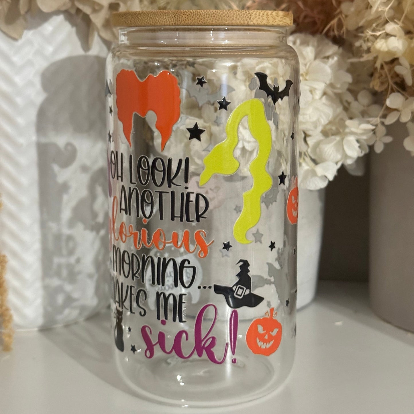 Hocus Pocus Glass Tumbler