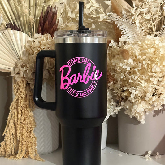 Barbie Stanley Tumbler