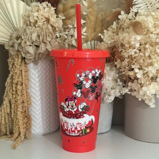 Mickey Mouse Christmas Cold Cup Large